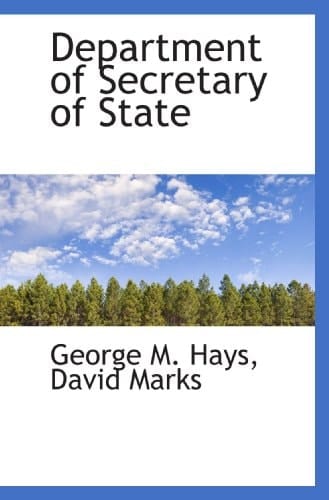 Department of Secretary of State