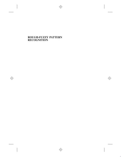 Rough-Fuzzy Pattern Recognition Applications in Bioinformatics and Medical Imaging