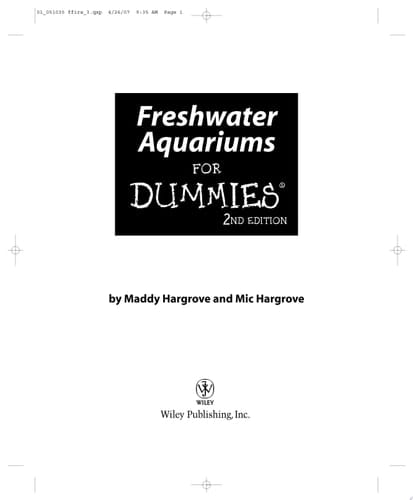 Freshwater Aquariums For Dummies