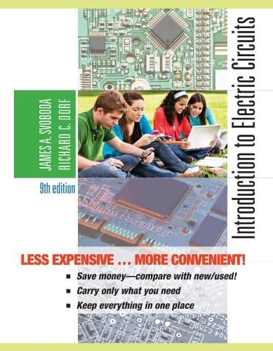 Introduction to Electric Circuits 9e Binder Ready Version + WileyPLUS Registration Card (Wiley Plus Products)