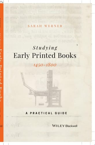 Studying Early Printed Books, 1450-1800