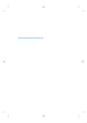 Novel Carbon Materials and Composites Synthesis, Properties and Applications