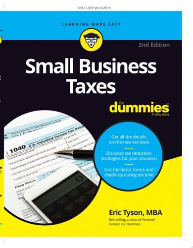 Small Business Taxes For Dummies