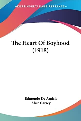 The Heart Of Boyhood (1918)