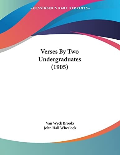 Verses By Two Undergraduates (1905)