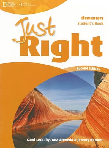 Just Right - Elementary Student Book - CEF A1 / A2 2nd Ed