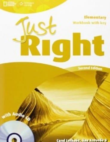 Just Right - Elementary Workbook with Audio CD (no Key) - CEF A1 / A2 2nd Ed