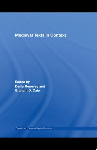 Medieval Texts in Context