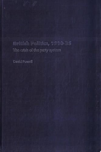 British Politics, 1910-1935