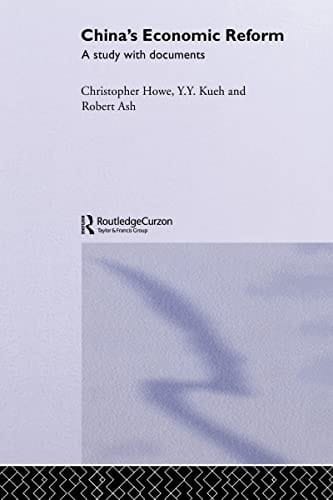 China's Economic Reform: A Study with Documents