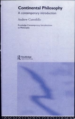 Continental Philosophy