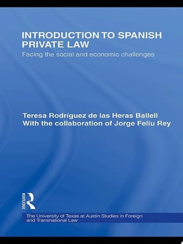 Introduction to Spanish Private Law