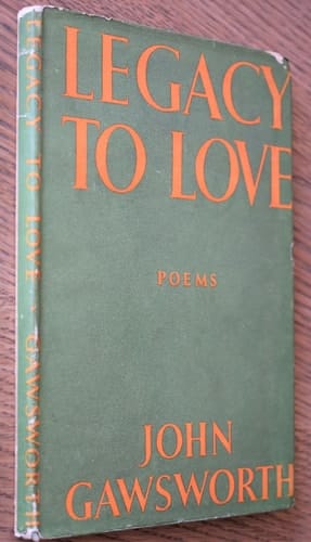 Legacy to love: selected poems 1931-1941