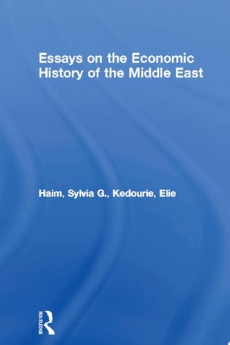 Essays on the Economic History of the Middle East
