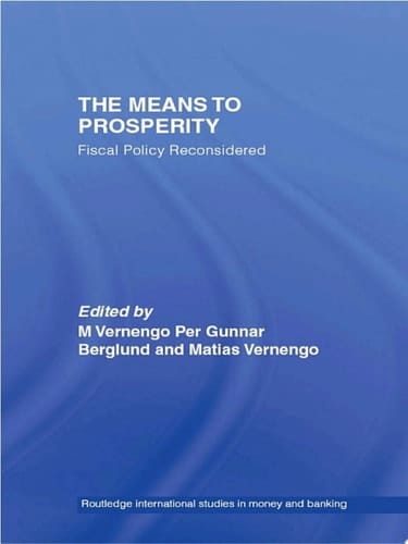 The Means to Prosperity