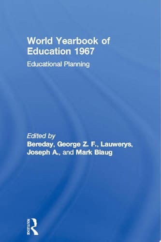 World Yearbook of Education 1967 Educational Planning