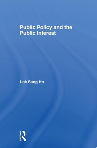 Public Policy and the Public Interest