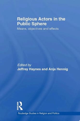 Religious Actors in the Public Sphere