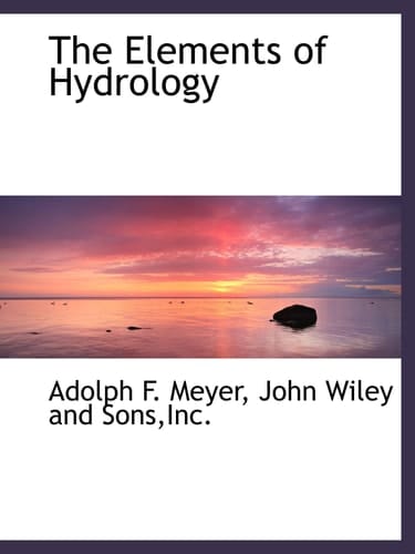 The Elements of Hydrology