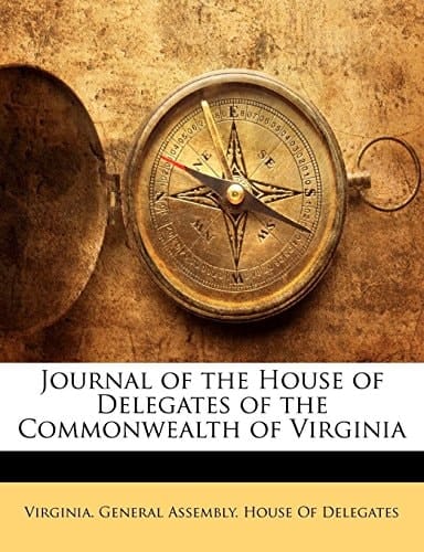 Journal of the House of Delegates of the Commonwealth of Virginia