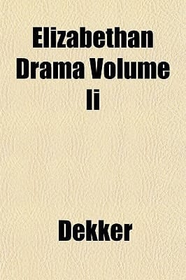 Elizabethan Drama