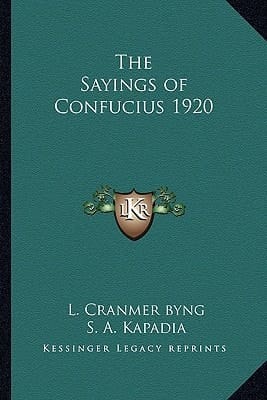 The Sayings of Confucius 1920