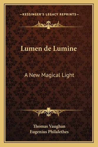 Lumen de Lumine: A New Magical Light
