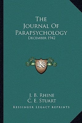 The Journal Of Parapsychology: December 1942