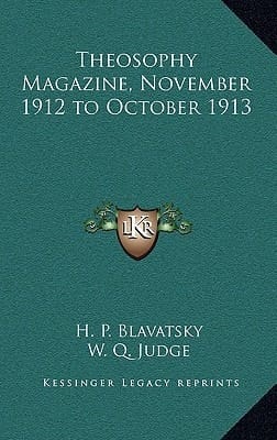 Theosophy Magazine, November 1912 to October 1913