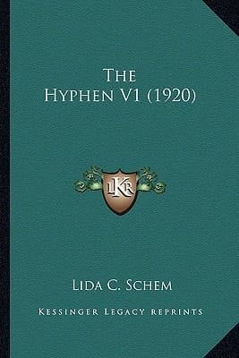 The Hyphen V1 (1920)