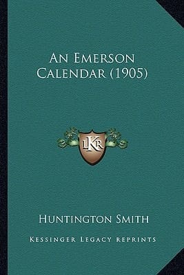An Emerson Calendar (1905)