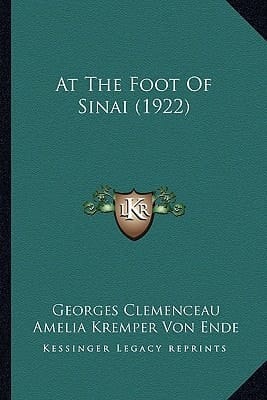 At The Foot Of Sinai (1922)