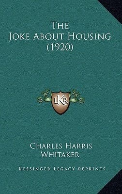 The Joke About Housing (1920)
