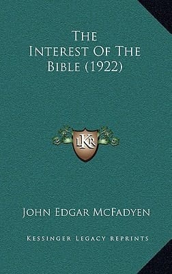 The Interest Of The Bible (1922)