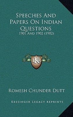 Speeches And Papers On Indian Questions: 1901 And 1902 (1902)