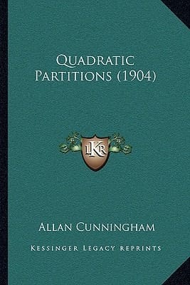 Quadratic Partitions (1904)