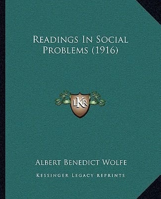 Readings In Social Problems (1916)