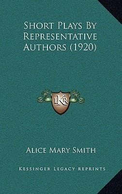 Short Plays By Representative Authors (1920)
