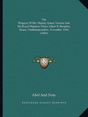 The Progress Of Her Majesty Queen Victoria And His Royal Highness Prince Albert To Burghley House, Northamptonshire, November, 1844 (1844)