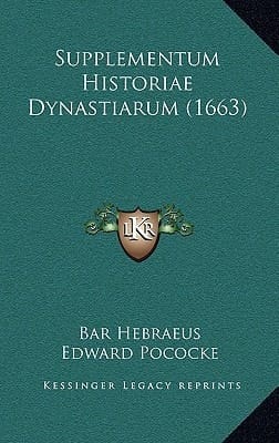 Supplementum Historiae Dynastiarum (1663) (Latin Edition)