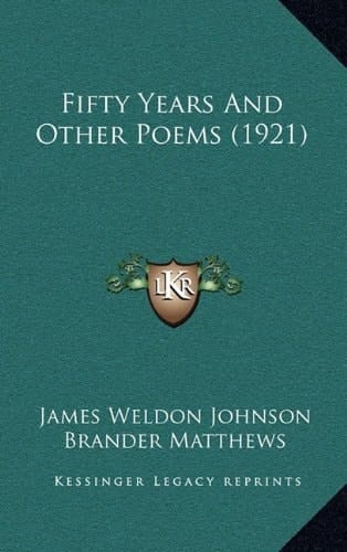 Fifty Years And Other Poems (1921)