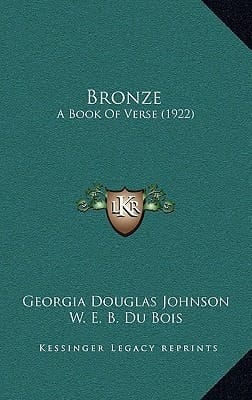 Bronze: A Book Of Verse (1922)