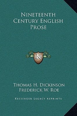 Nineteenth Century English Prose