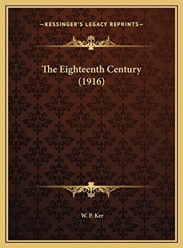 The Eighteenth Century (1916)