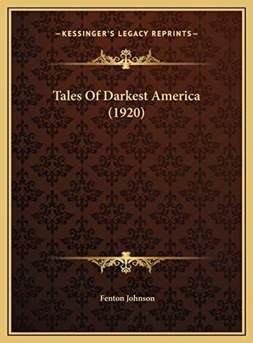Tales Of Darkest America (1920)