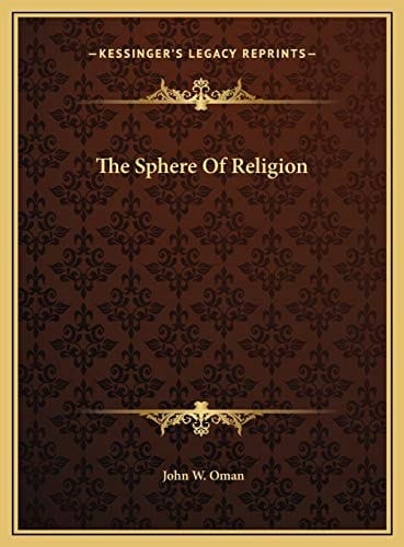 The Sphere Of Religion