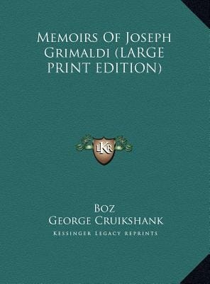 Memoirs of Joseph Grimaldi