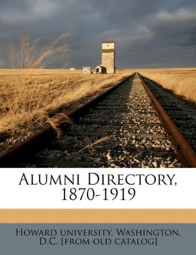 Alumni directory, 1870-1919