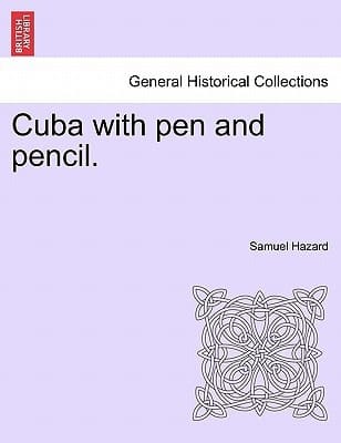 Cuba with pen and pencil.