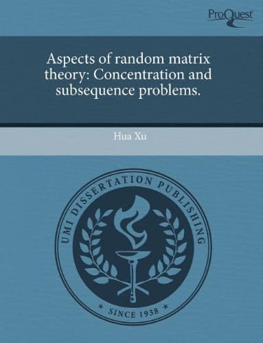 Aspects of random matrix theory: Concentration and subsequence problems.